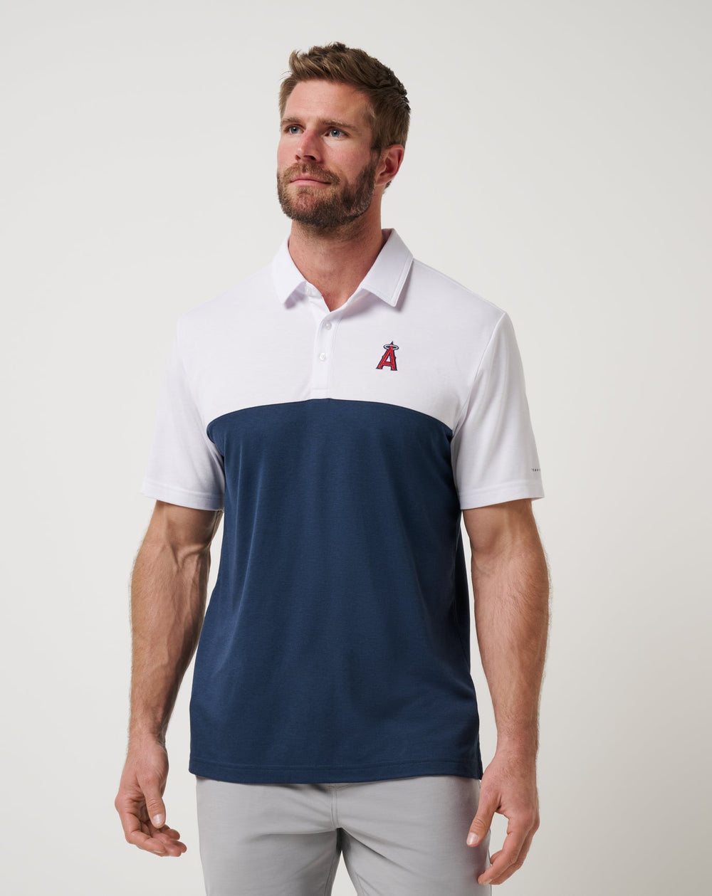 White/Navy Travis Mathew Men|New