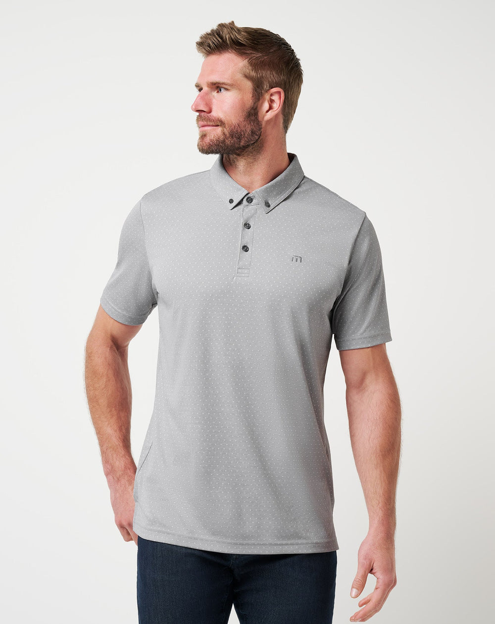Heather Light Grey Travis Mathew Men