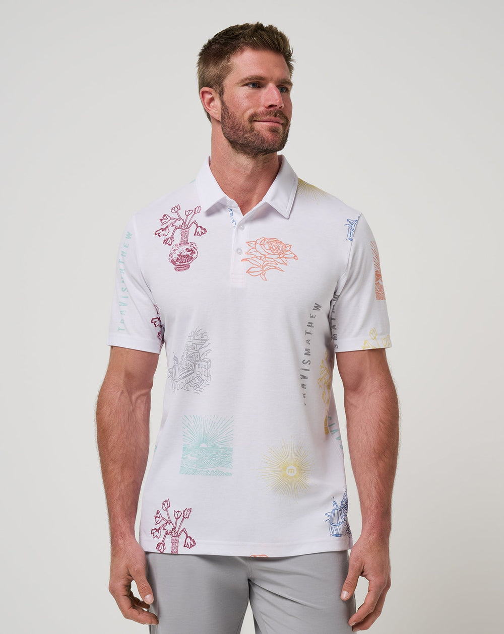White Travis Mathew Men