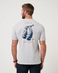 Heather Light Grey Travis Mathew Men