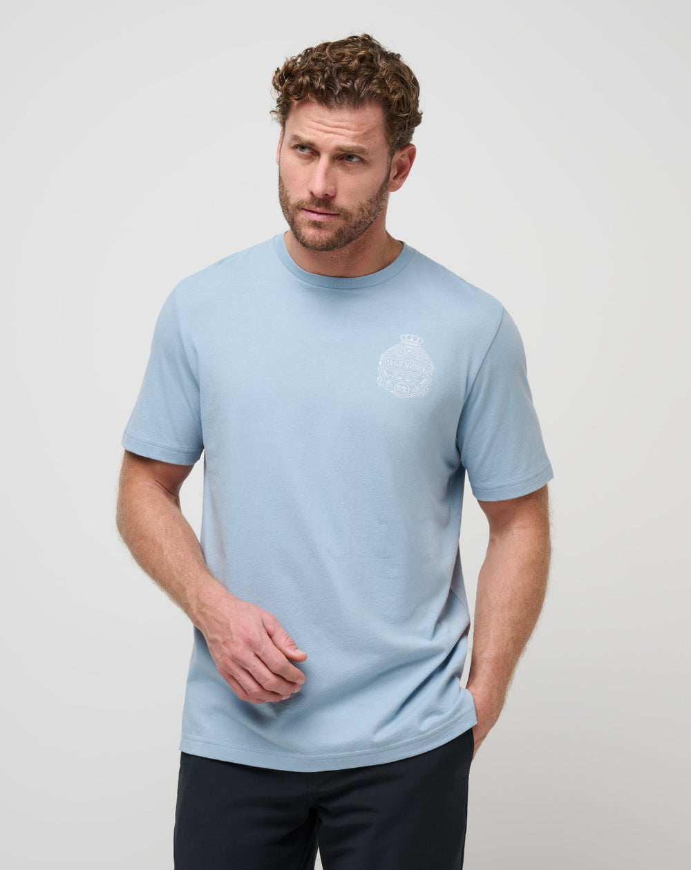 Dusty Blue Travis Mathew Men