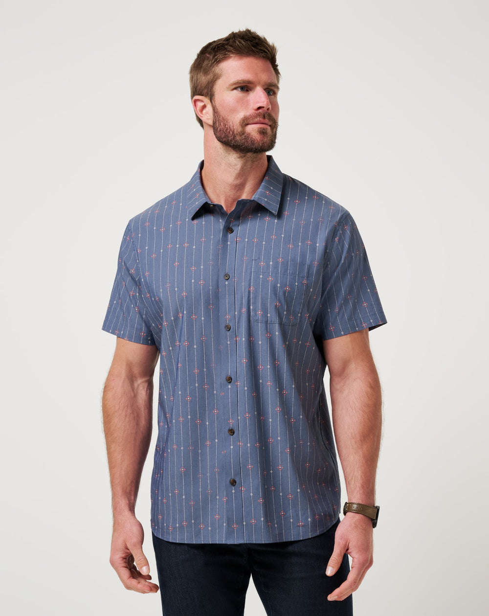 Heather Mood Indigo Travis Mathew Men