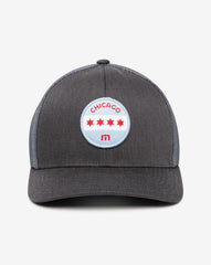 Heather Grey Pinstripe Travis Mathew Men|Accessories