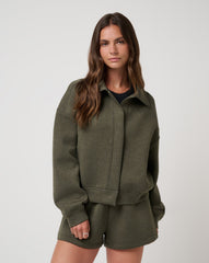 Heather Grape Leaf Travis Mathew Women
