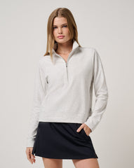 Heather Light Grey Travis Mathew Women|Golf