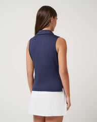 Heather Navy Blazer Travis Mathew Women|Golf