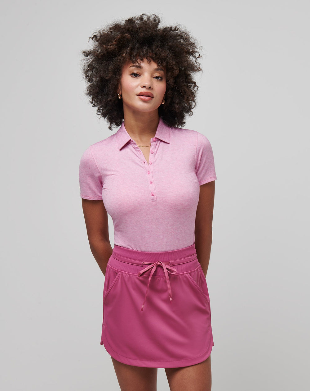 Heather Red Violet Travis Mathew Golf