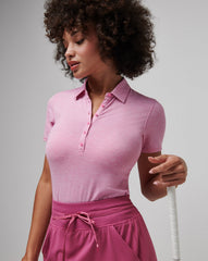 Heather Red Violet Travis Mathew Golf