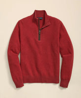3-Ply Cashmere Quarter-Zip Sweater