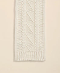 Aran Cable Knit Scarf