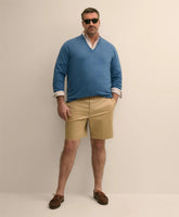 Big & Tall 10" Flat Front Stretch Advantage Chino® Shorts