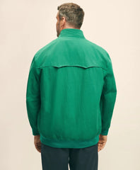 Big & Tall Bomber Jacket in Cotton Blend