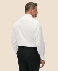 Big & Tall Non-Iron Supima® Cotton Poplin Londoner Collar, Tuxedo Shirt