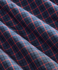 Big & Tall Stretch Supima® Cotton Non-Iron Twill Polo Button Down, Windowpane Sport Shirt