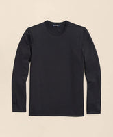 Big & Tall Supima® Cotton Long-Sleeve Logo T-Shirt
