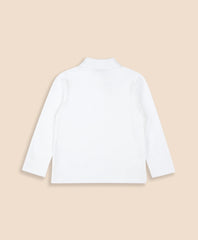 Boys Cotton-Blend Pique Polo Shirt