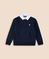Boys Cotton-Blend Rugby Sweatshirt