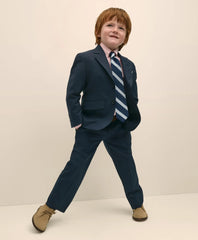 Boys Junior Two-Button Wool Suit Jacket
