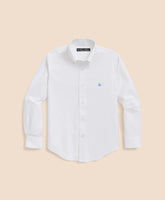 Boys Non-Iron Stretch Cotton Oxford Sport Shirt