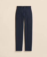 Boys Prep Plain-Front Wool Suit Pants