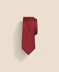 Boys Silk Dot Tie