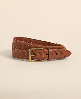 Braided Leather Belt