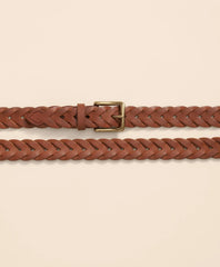 Braided Leather Belt