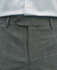 Brooks Brothers Explorer Collection Classic Fit Wool Check Suit Pants