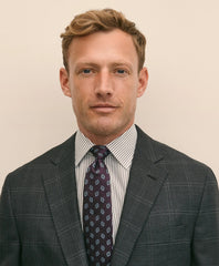 Brooks Brothers Explorer Collection Classic Fit Wool Windowpane Suit Jacket