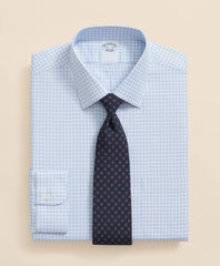 Brooks Brothers Explorer Collection Non-Iron Twill Ainsley Collar, Gingham Dress Shirt