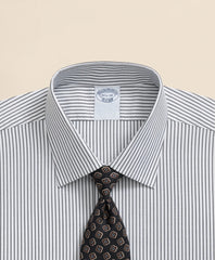 Brooks Brothers Explorer Collection Non-Iron Twill Ainsley Collar Striped, Dress Shirt