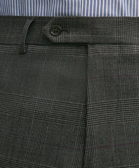 Brooks Brothers Explorer Collection Slim Fit Wool Overcheck Suit Pants