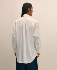 Brooks Brothers X Engineered Garments Cotton Oxford Round Pinhole Collar Oversized Dress Shirt