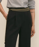 B-Low the Belt Mini-Chain Leather Belt