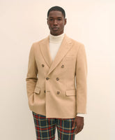 Classic Fit Camel Hair Double-Breasted 1818 Sport Coat