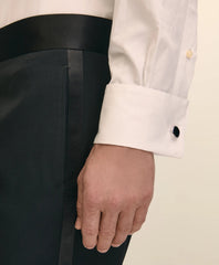 Classic Fit Merino Wool Twill 1818 Tuxedo Pants