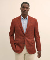 Classic Fit Wool-Cashmere Tweed Windowpane 1818 Sport Coat