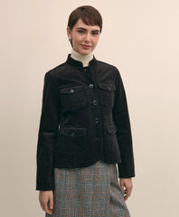 Cotton Blend Corduroy Jacket