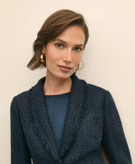 Fringed Boucle Jacket