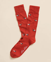Cotton-Blend Mallard Socks