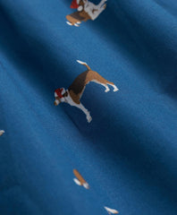 Cotton Broadcloth Holiday Dog Boxers