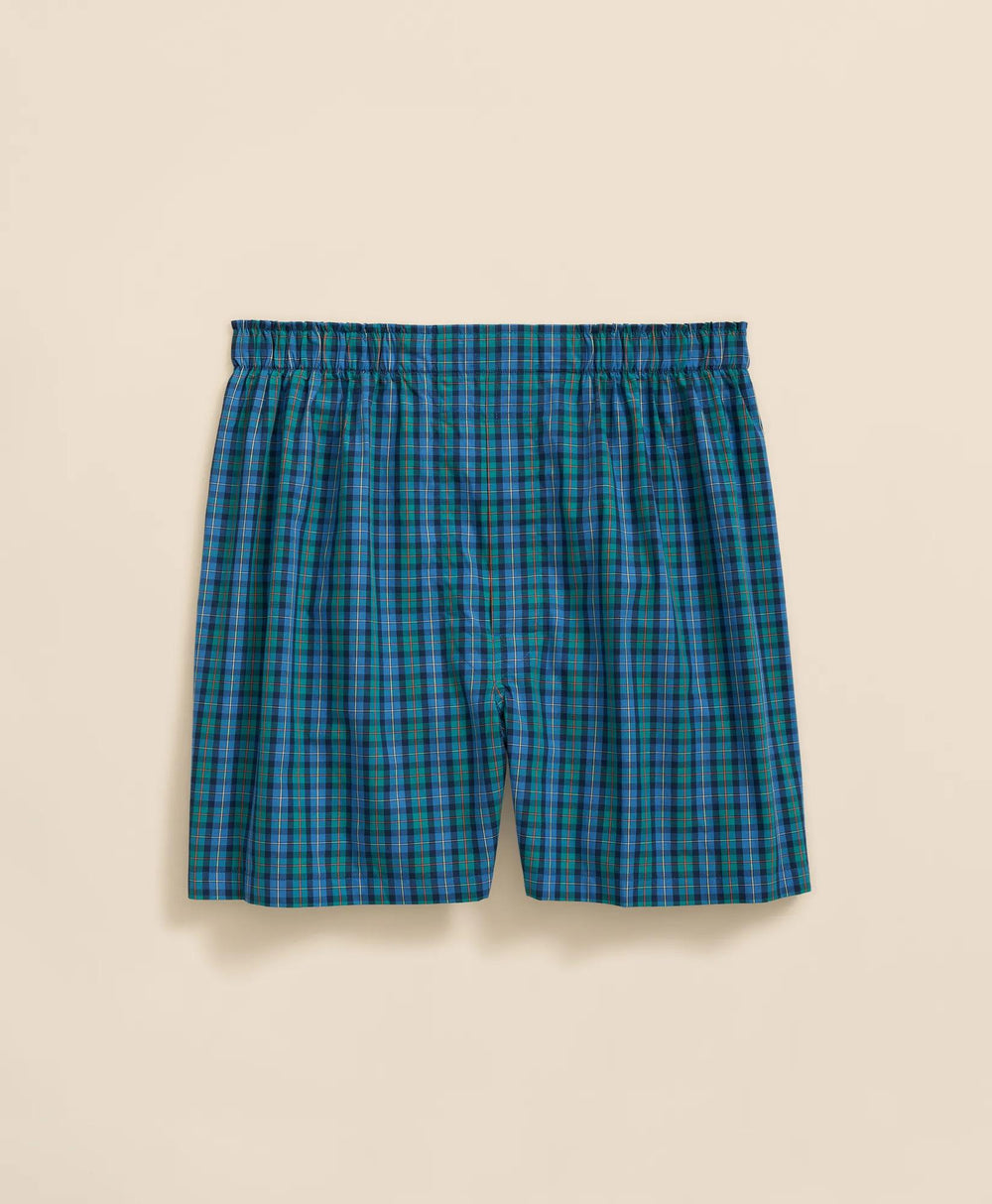 Cotton Broadcloth Tartan Boxers