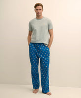Cotton Broadcloth Holiday Dog Lounge Pants