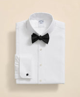 Cotton Oxford Button-Down Collar, Pique Bib Tuxedo Shirt