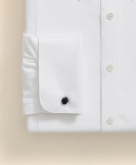 Cotton Oxford Button-Down Collar, Pique Bib Tuxedo Shirt