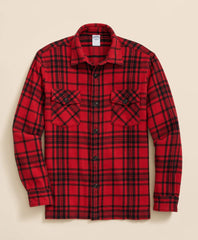 Cotton Plaid Overshirt