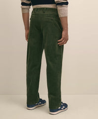 Cotton Wide-Wale Corduroy Pants