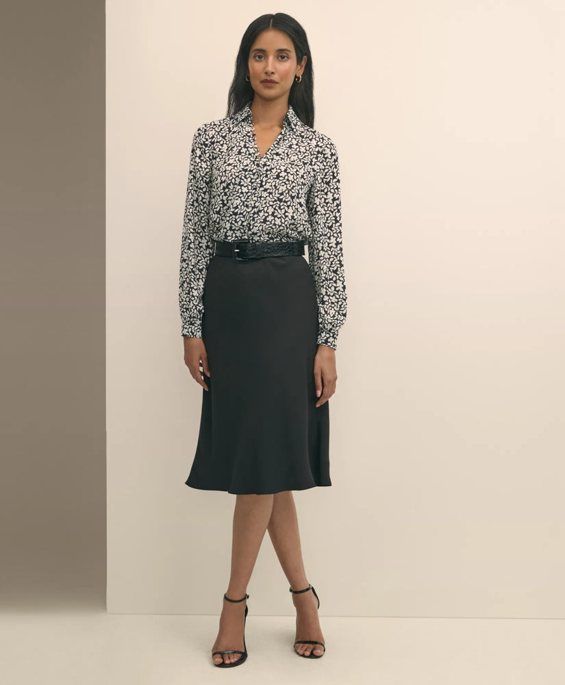 Crepe Slip Skirt