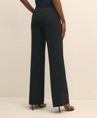 Crepe Wide-Leg Pants