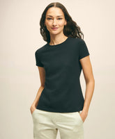 Elevated Cotton Modal Pique T-Shirt